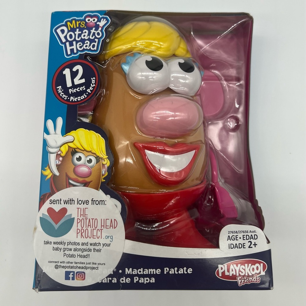 Playskool Friends Mrs. Potato Head Project 12 Pieces 2015‎ Hasbro Play Toy NEW